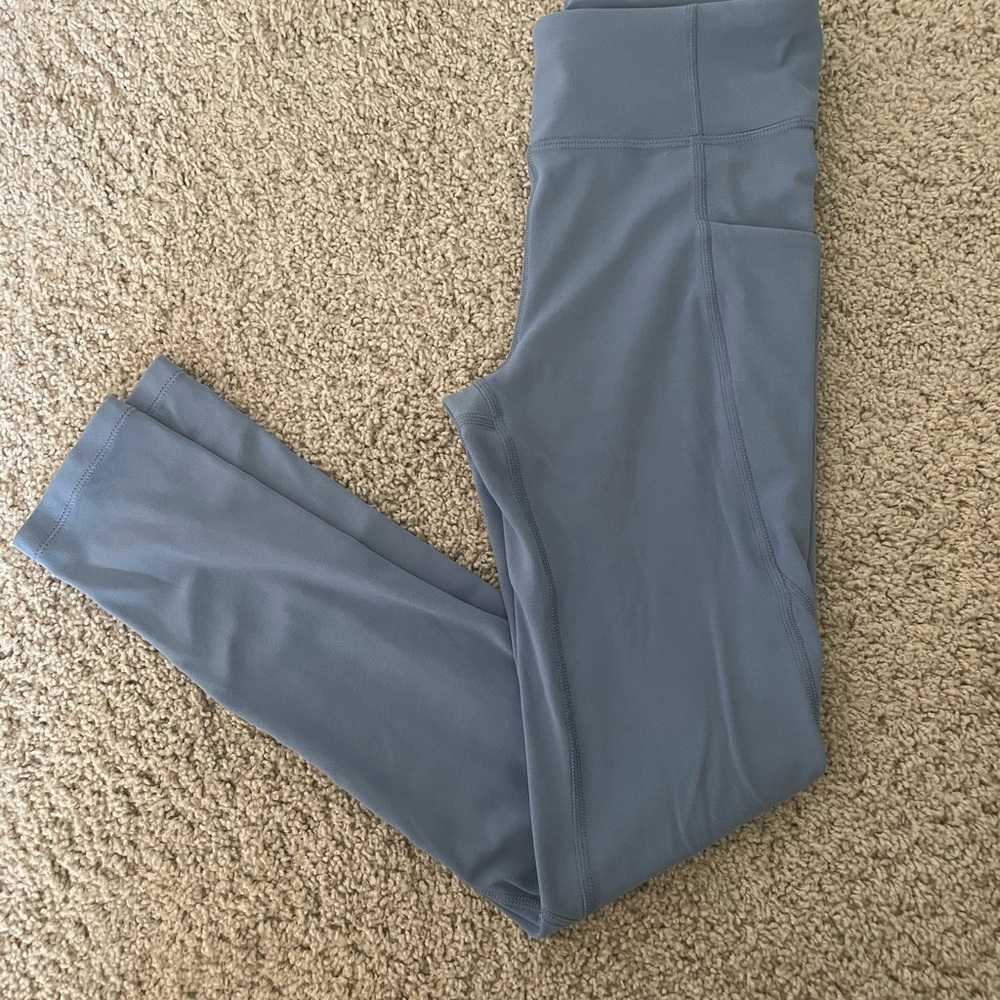 Athleta Girl High Rise Leggings in Blue